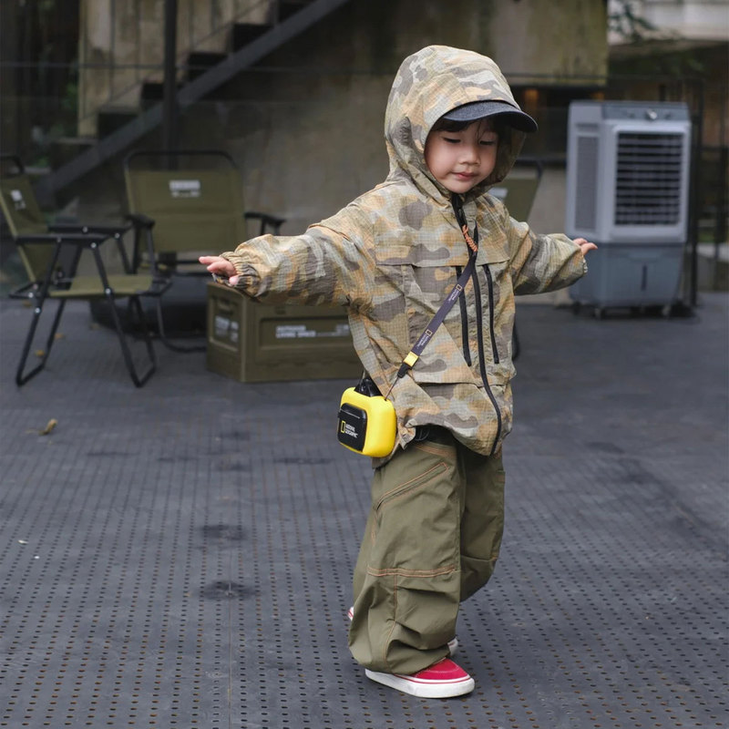 Boys' Outwears, Kidsren's Spring & Fall Clothing 2025 New Korean Style Color-Blocked Camouflage Jackets, Baby Girl's Hooded Jackets, Thin