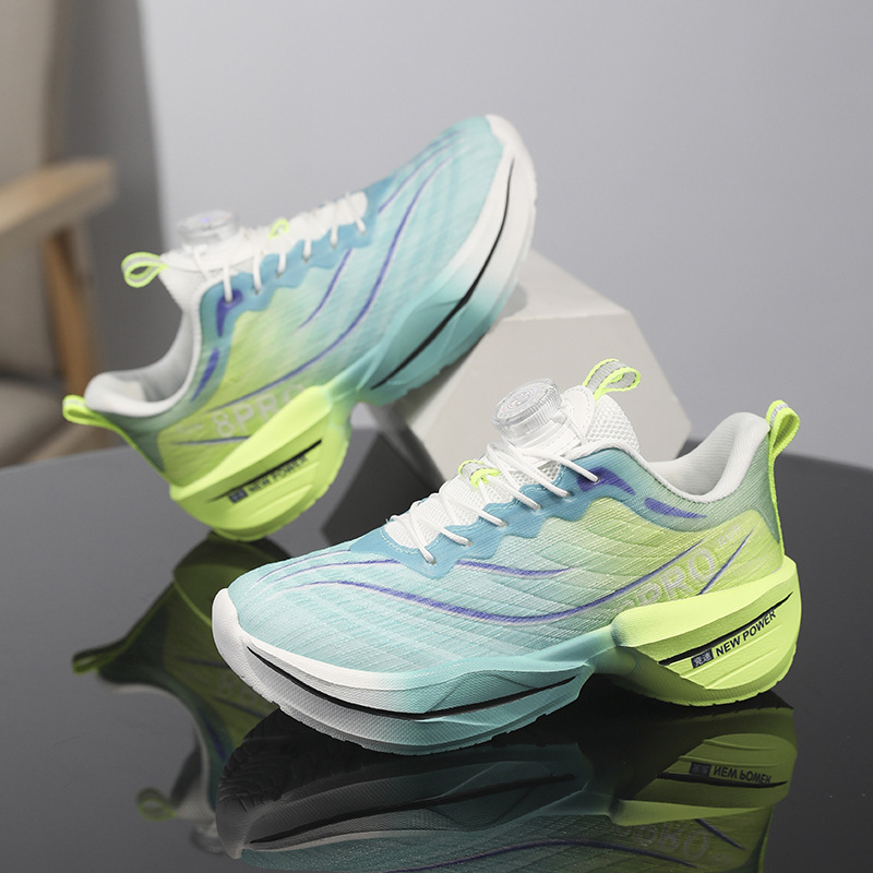 Zapatos para niños 2025 primavera y verano nuevos zapatos deportivos para correr para niños medianos y grandes zapatos para correr profesionales transpirables y livianos