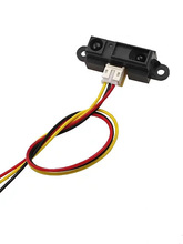 红外测距传感器gp2y0a21yk0f红外传感器测距模块10-80CM送线