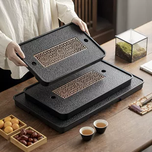 Rectangular tea set, drying rack, new collection