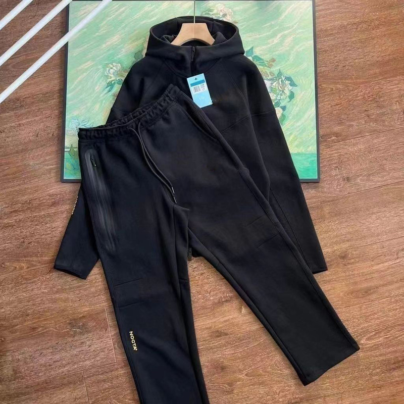 New Men's Hooded Sports Suit Casual Sweatshirt and Sweatpants Two-Piece Set Spring and Autumn Thin Fashion Trendy Jacket for Men New Men's Hooded Sports Suit Casual Sweatshirt and Sweatpants Two-Piece Set Spring and Autumn Thin Fashion Trendy Jacket for Men