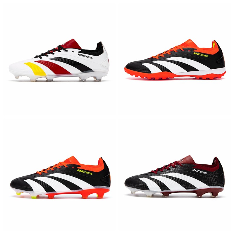 Spot cross-border Putian sin costuras zapatos de fútbol Messi zapatos deportivos de entrenamiento de uñas largas para jóvenes de corte bajo para hombres