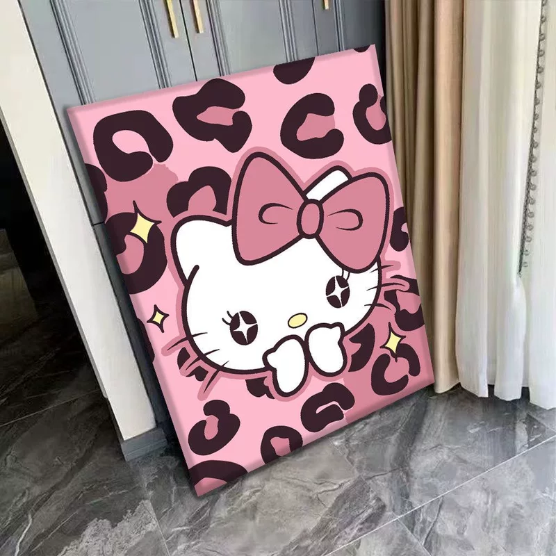 Стиль инса niche Санрио цифровая масляная живопись diy горизонтальная версия вертикальная версия домашние аксессуары ручная декоративная живопись