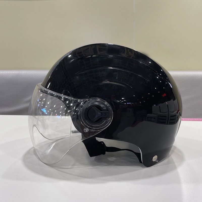 Helmet lady Electric vehicle summer Four seasons currency Men's Helmet locomotive Half helmet Manufactor Direct selling