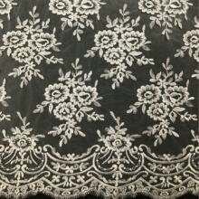 新款电脑绣蕾丝B797款 婚纱礼服头纱用料
