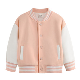 Boys and Girls' Jackets, Spring and Autumn Styles, 2025 New Models, Autumn Tops, Children's Cardigans, Autumn Baseball Jackets, One-Piece Wholesale