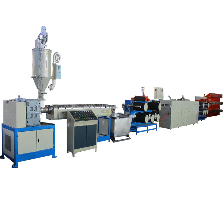 塑料拉丝机绞炼纤维生产线仿钢纤维 亚麻绳生产设备