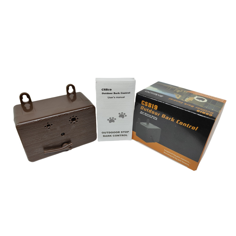 Ultrasónico al aire libre ladrar dispositivo CSB19 ultrasónico perro unidad perro entrenador automático ladrar Detener Dispositivo de salida de fábrica