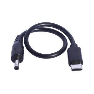 5V integrated line 35135 revolution Type-C male charging adapter line USB-C to 3.5x 1.35mm male-to-male line