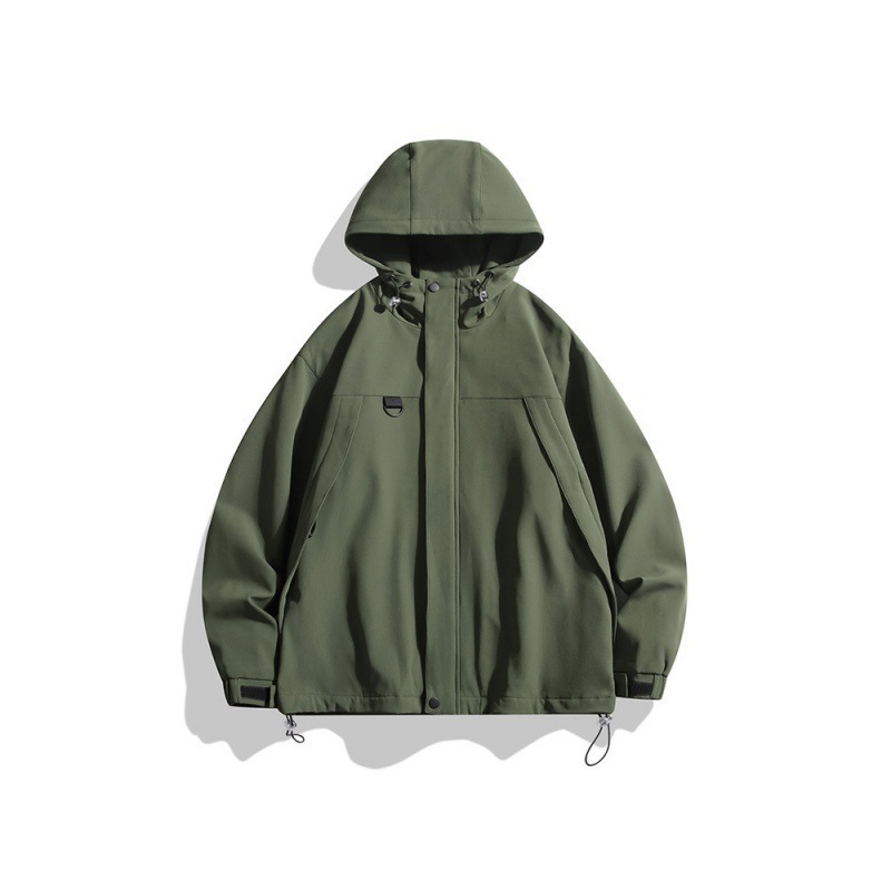 2023 nuevo traje de asalto hombre marca de moda de otoño chaqueta con capuz pareja 23128 image 3