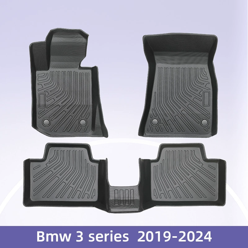 Для Bmw 3 Series Топливо 2019-2024 3D 24/7 Материал TPE коврик для ног автомобиля