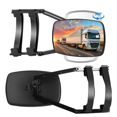 Cross-Border Car Pickup Truck with Reversing Mirror, Rv Reflector, Trailer Mirror, Suv Car Large Field of View Rearview Mirror Pair
