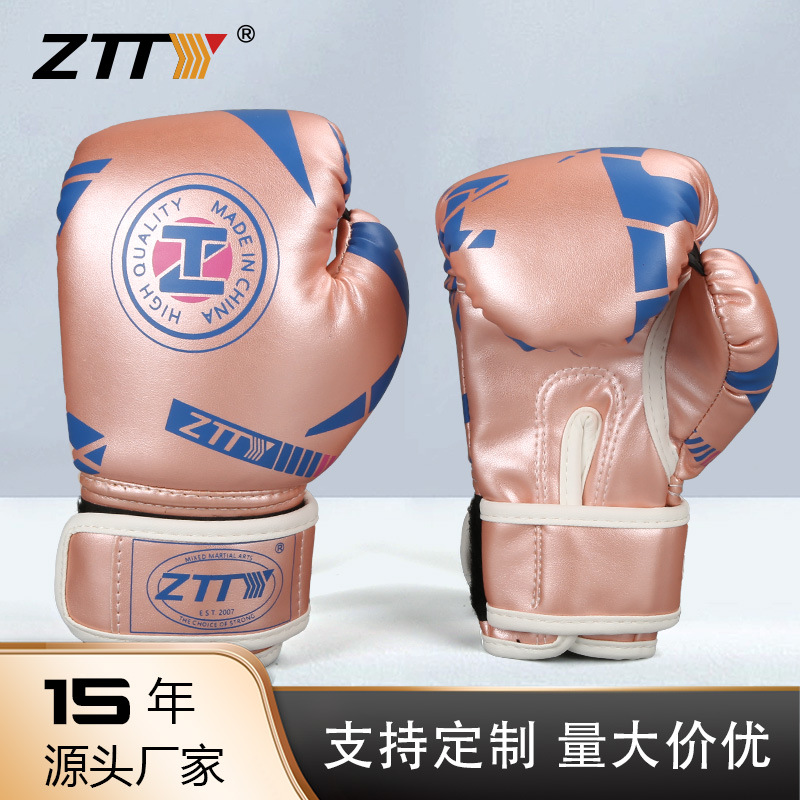 ZZTY Spot Guantes de boxeo para niños Club de boxeo juvenil Entrenamiento Saco de boxeo Guantes de boxeo Sanda Fighting Guantes de boxeo