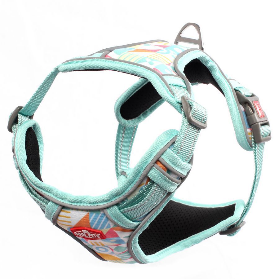 定制宠物狗反光胸带背心狗狗训练牵引绳背心式犬用防冲热卖狗绳