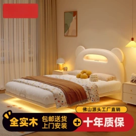 实木床;桌类、茶几;餐边柜