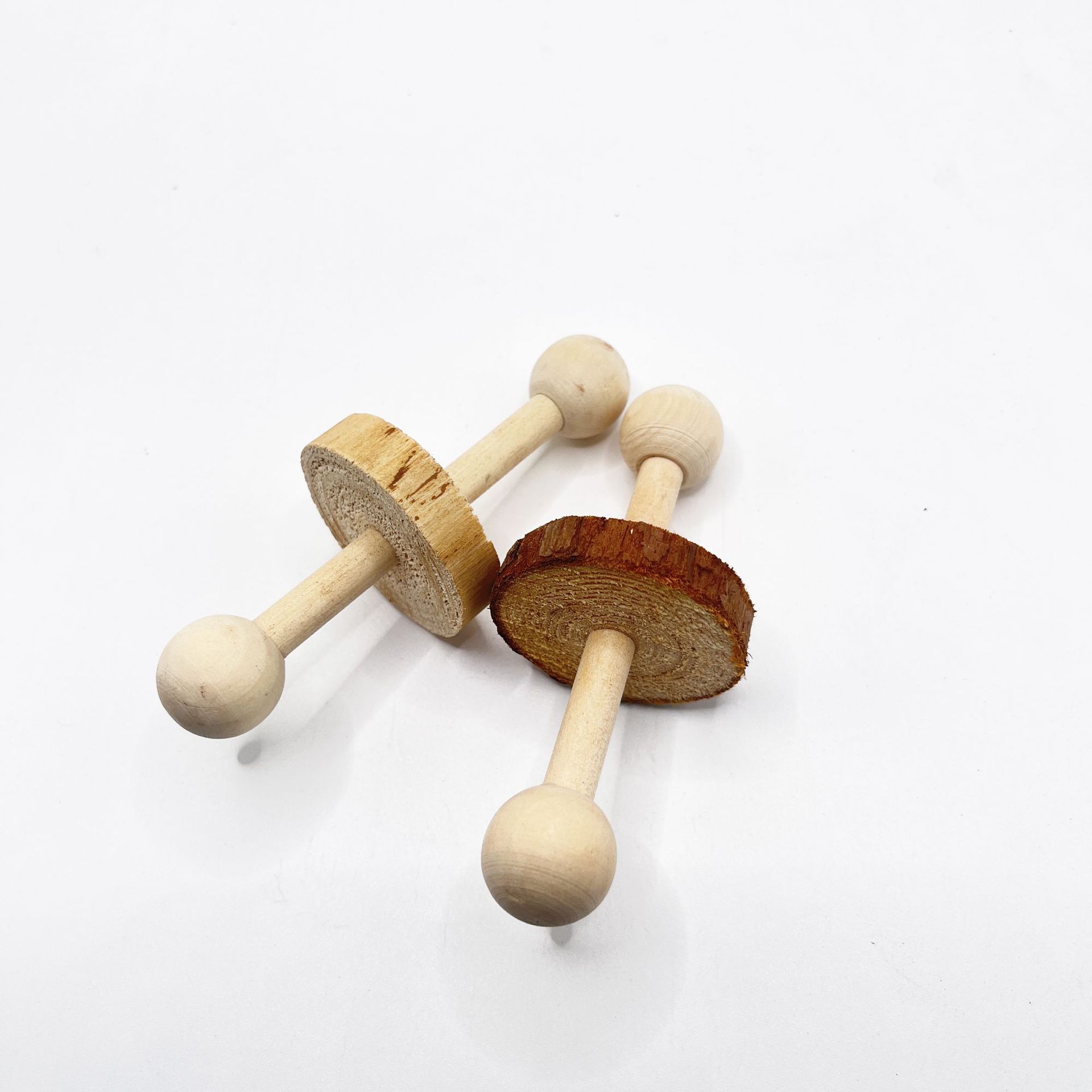 Hámster madera maciza monacal juguete pequeño mascota rechinar los dientes, morderse y aliviar el aburrimiento, jugar con juguetes pequeños suministros para mascotas accesorios de madera