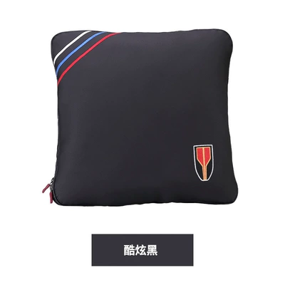 Memory Foam Waist Cushion Headrest - hongqi-multifunctional-pillow-quilt-black-single-pack