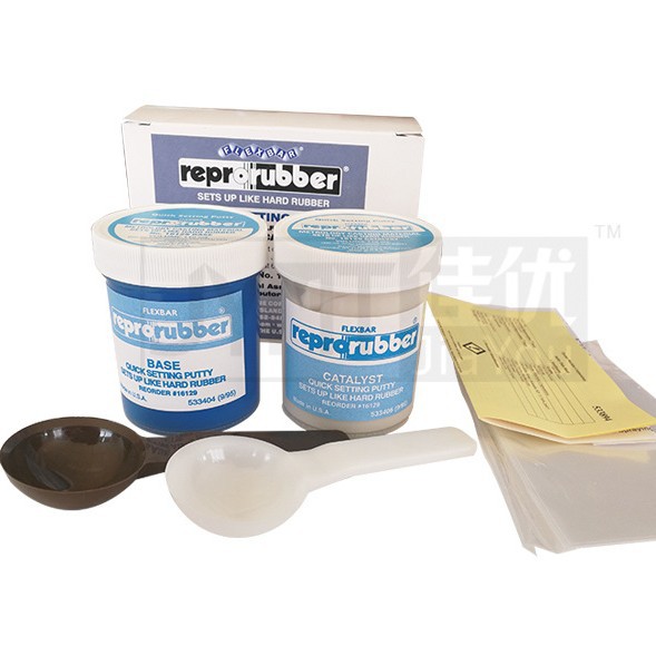 总代理FLEXBAR 16129 16130 16135双组份工业用快速检测复制胶泥