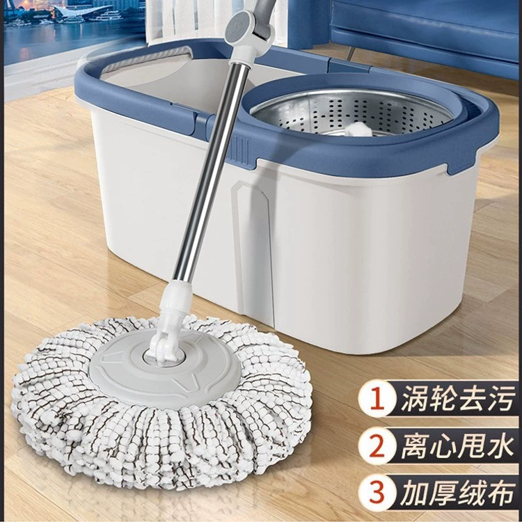 Швабра 2024, новая модель, вращающаяся швабра с автоматической отжимкой для домашнего использования, автоматическая швабра с вращающейся сушкой и обезвоживанием, волшебная швабра.