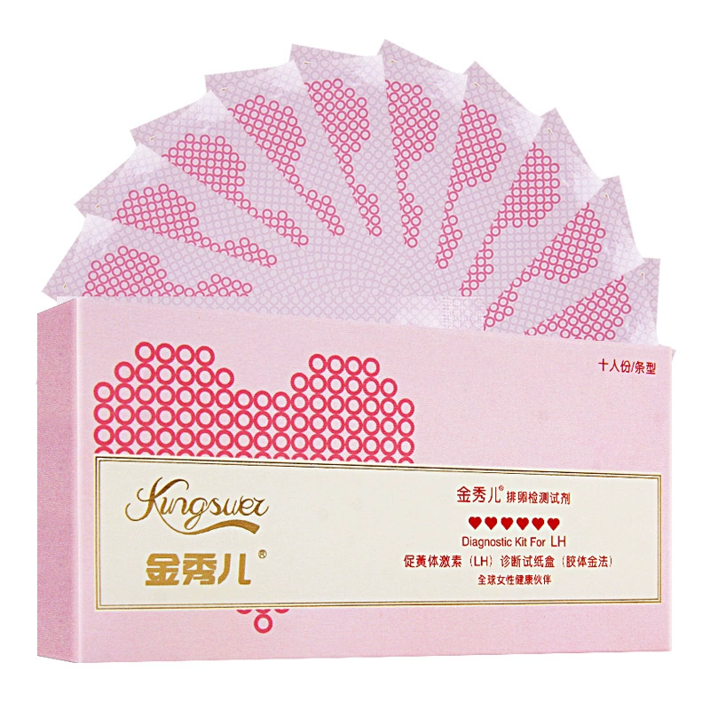 Новая версия тест-полоски на овуляцию Wanfu Jinxiuer, тест на период овуляции фолликула, высокоточное средство для определения беременности LH, официальное женское средство