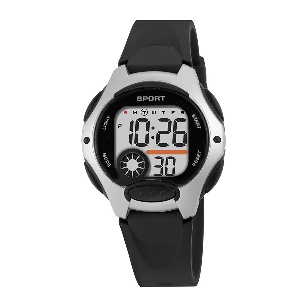 Reloj electrónico para estudiantes de secundaria y preparatoria, reloj electrónico para hombres y mujeres, deportes al aire libre, reloj electrónico de alarma luminoso multifuncional