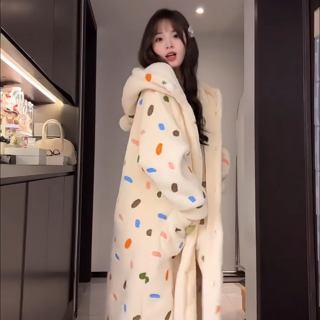 폴카 도트 잠옷