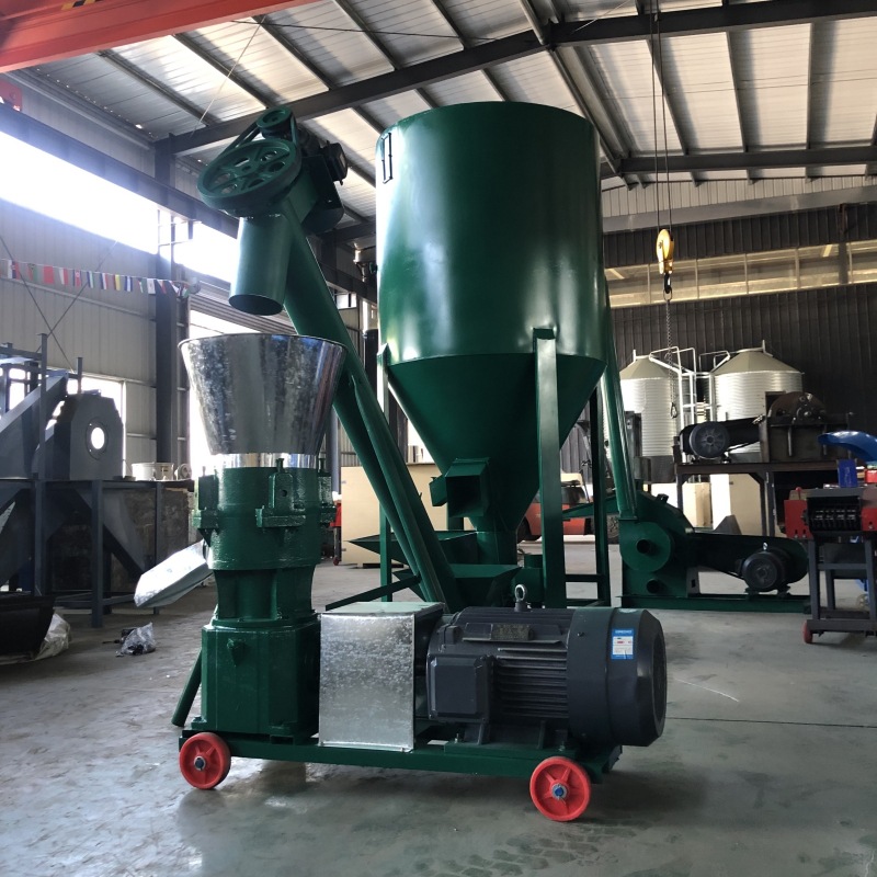 210型养殖饲料颗粒机 出口莫桑比亚饲料生产线 羊马牛饲料颗粒机