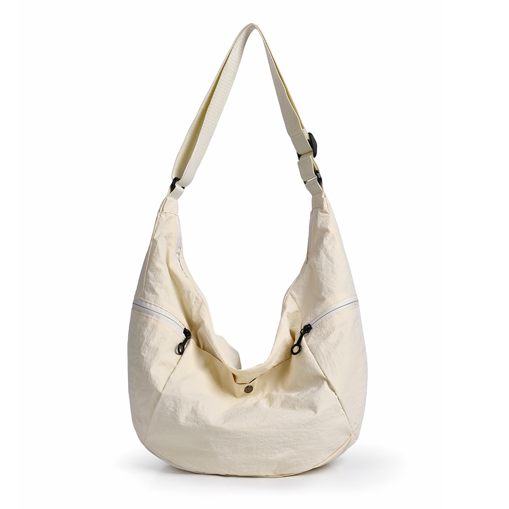 Women's Large Capacity Hobo Bag, Crossbody Shoulder Bag, Crescent Underarm Bag - Thumbnail 7