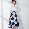 fashion leisure time skirt suit 2021 Spring new pattern Women's wear temperament grace Sweet Two piece set bl9646