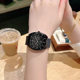 New leisure watch men and women students high school students Korean simple personality couple silicone quartz watch