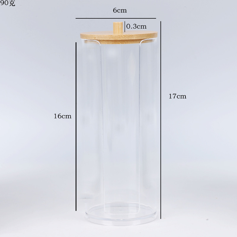 メイク落とし用綿棒収納ボックス、トイレ化粧品収納ボックス、箱入りの特別な組み合わせが無料です。|undefined