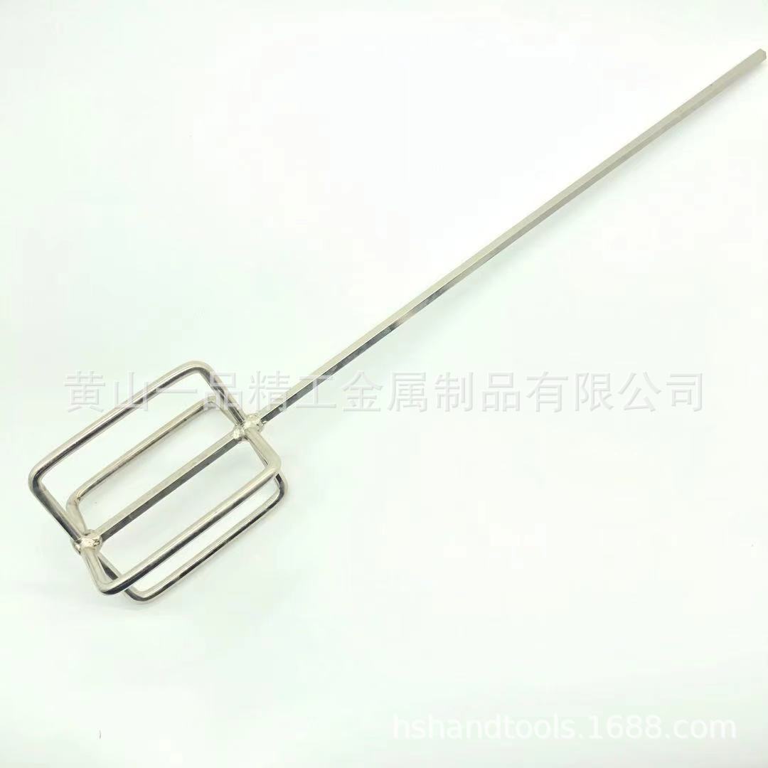 600mm四方大搅拌杆出口欧美超市搅拌器家装镀镍搅拌杆搅拌机用