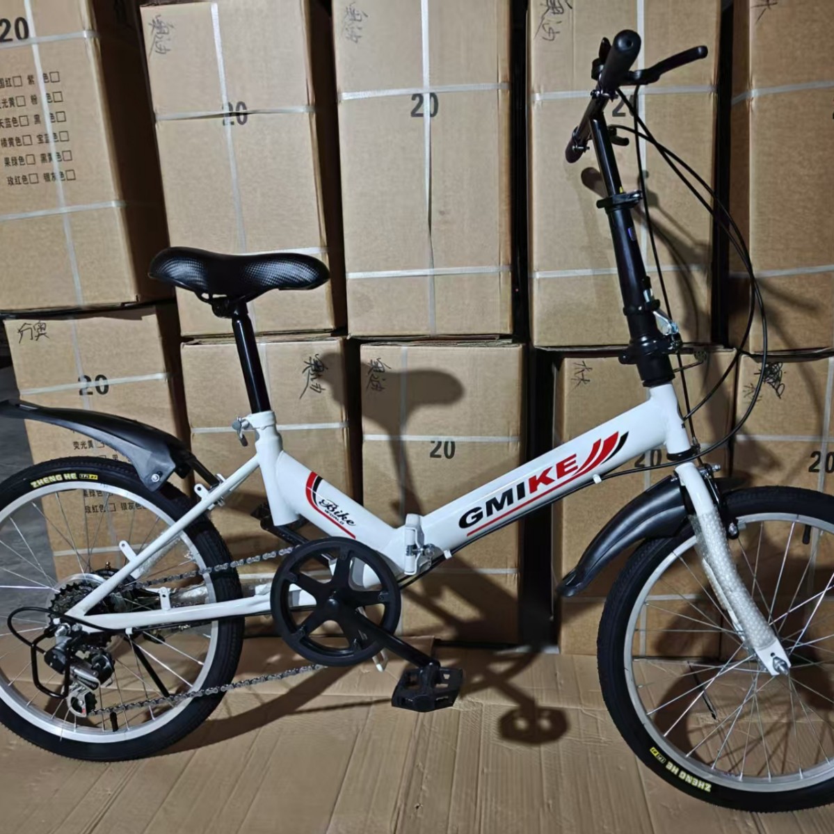 20-Inch Folding Variable-Speed Disc Brake Bicycle for Bmw, Audi, Land Rover, Lincoln Dealerships, Gift Bicycle for City Commuting