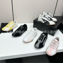 莞产高定小香2026新款熊猫内增高鞋休闲运动鞋阿甘鞋德训鞋老爹鞋
