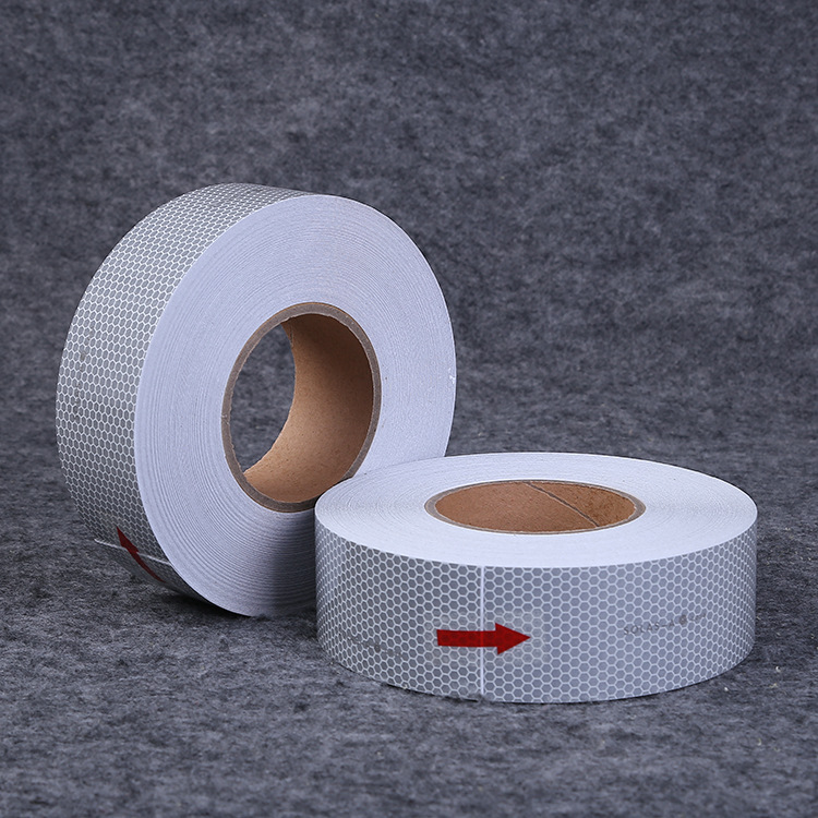 厂家生产简约PET反光膜车身贴货车反光警示胶带反光标签反光膜胶