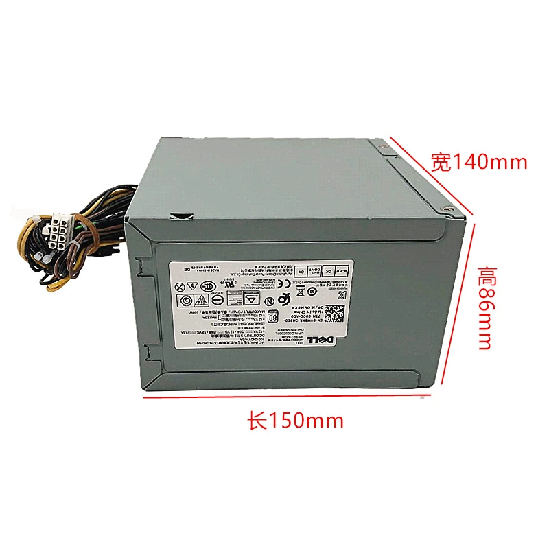 Подходит к Dell платформе Блок питания H500EG-00 H290AM-500Вт поддержка двойной графики 6+8P