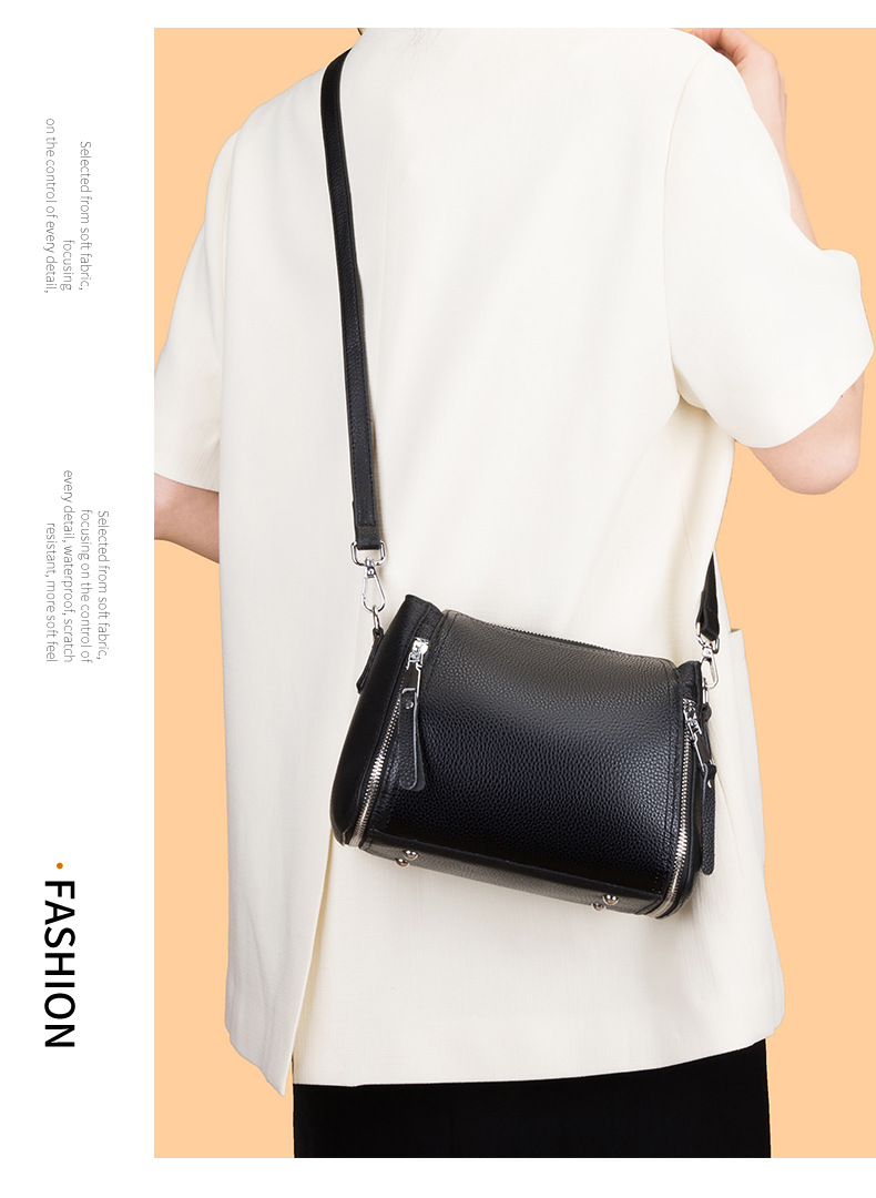 Genuine Leather Crossbody Bag
