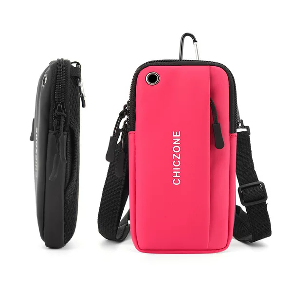 Factory Direct Sales Running Mobile Phone Arm Bag Outdoor Mobile Phone Bag Men's and Women's Universal Arm Strap Sports Arm Bag Wholesale