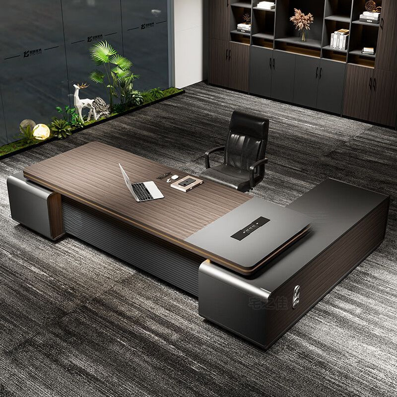 Zhizhijia Light Luxury Executive Desk Simple Modern Chairman's Desk President's Desk Office Manager's Desk Zhizhijia Light Luxury Executive Desk Simple Modern Chairman's Desk President's Desk Office Manager's Desk