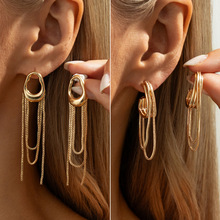 ŷ���羳����ins�����������ն��� ʱ�м����οչ������earrings