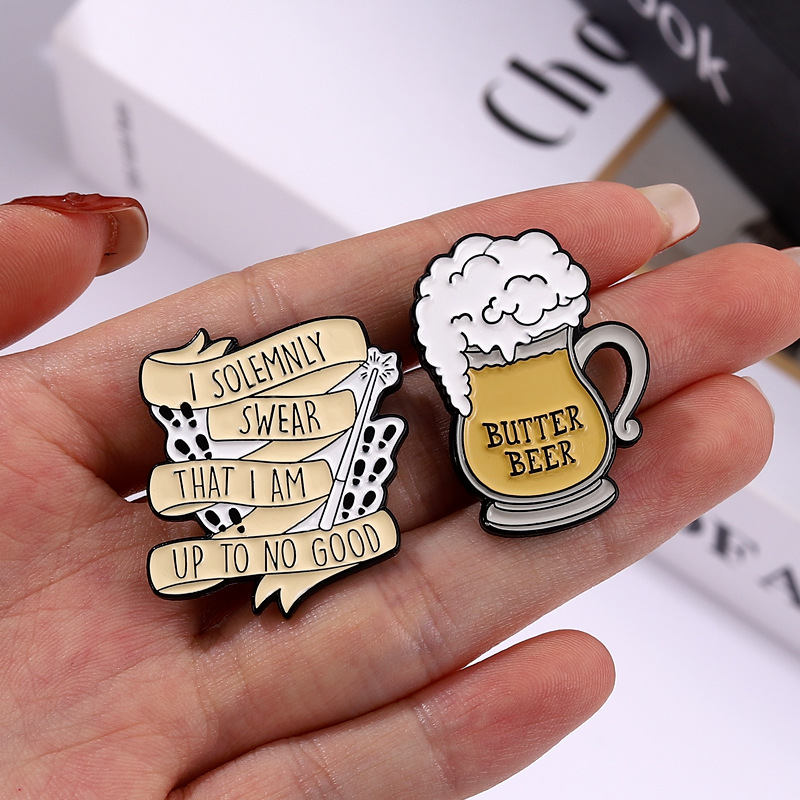 Cartoon Style Pin Cartoon Alloy Stoving Varnish Unisex Brooches display picture 2