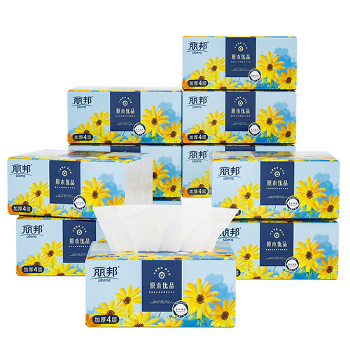 Libang tissue paper 10/30/40/60 pack affordable facial tissue toilet paper dropshipping