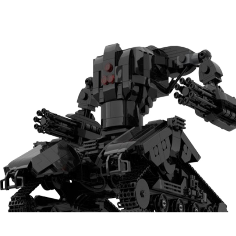 Mecha Tank Construction Toy Building Blocks Educational Model_voghion.com