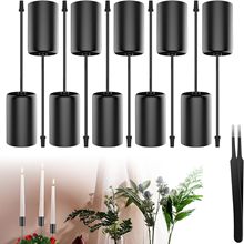 批发跨境铁艺烛台烛光晚餐浪漫摆件蜡烛杯圣诞蜡烛台饰品创意装饰