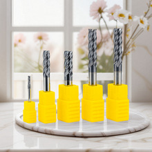 4刃硬质钨钢合金铣刀厂家定制CNC数控刀具涂层圆鼻刀具55°圆鼻刀