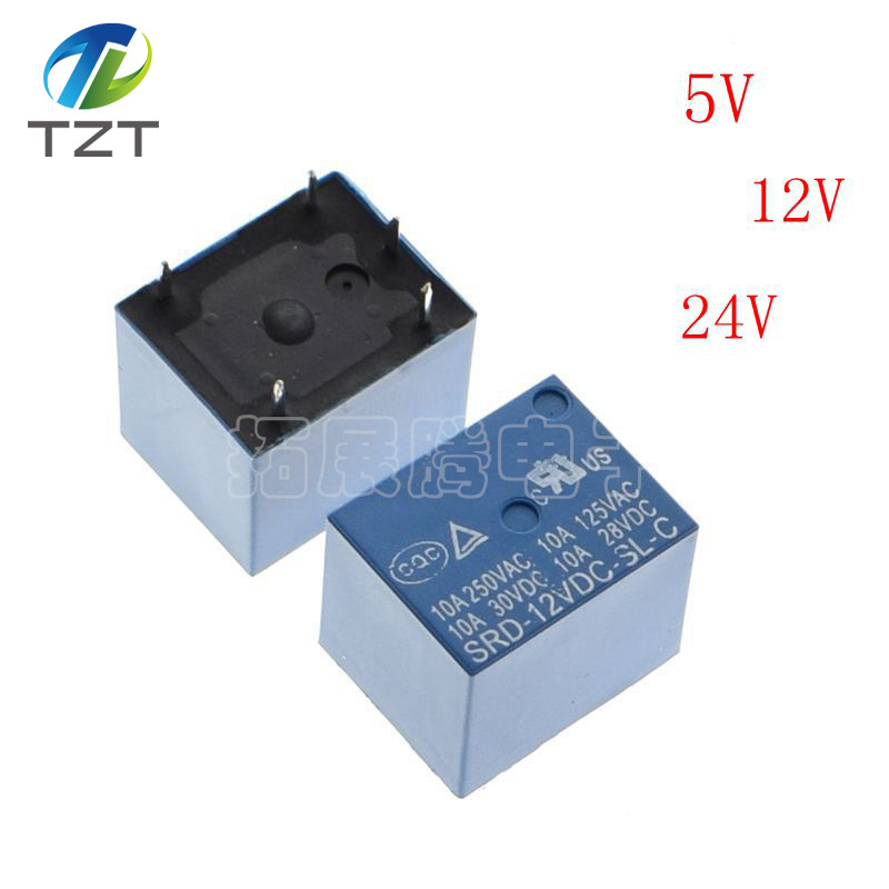 SRD- 05V 12V 24VDC-SL-A -SL-C 继电器
