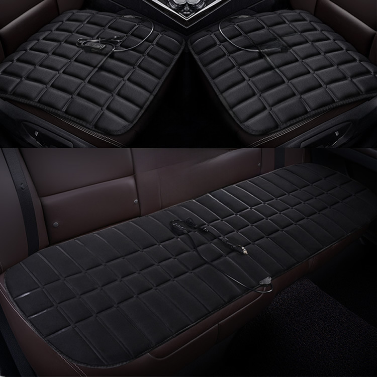 Cross-border square heating small square cushion car seat cushion single seat wholesale winter seat cushion interior accessories jewelry heating pad