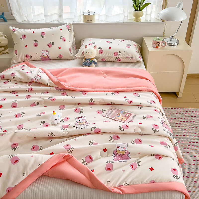 여름이불-화지낙원 [시원하고 땀이 나지 않음]