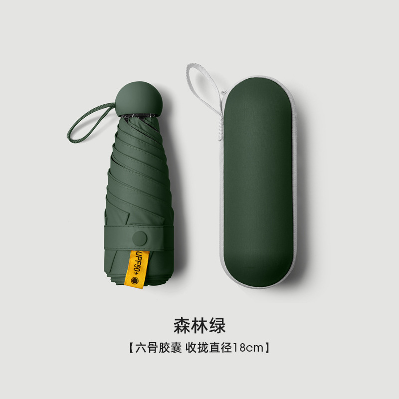 Gran paraguas de protección solar al por mayor protección UV 50% de descuento mini tarjeta bolsa paraguas de sol lluvia portátil y lluvia paraguas de doble uso personalización