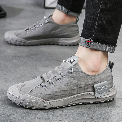 shoes Borneol Cloth shoes 2021 new pattern Old Beijing Korean Edition Trend man ventilation wear-resisting Casual shoes On behalf of